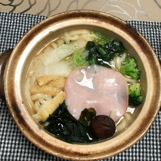 あったか 鍋焼きうどん